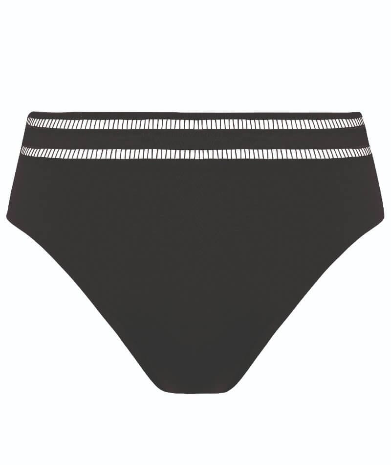 Fantasie Swim East Hampton High Waist Bikini Brief - Black Swim