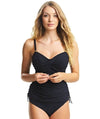 Fantasie Swim Ottawa Underwired Twist Front Tankini Top - Black Swim