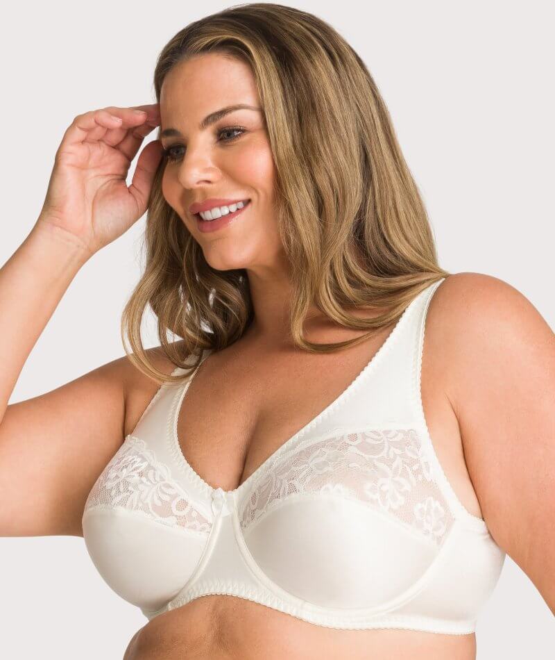 Fayreform Classic Underwire Bra - Ivory - Curvy Bras