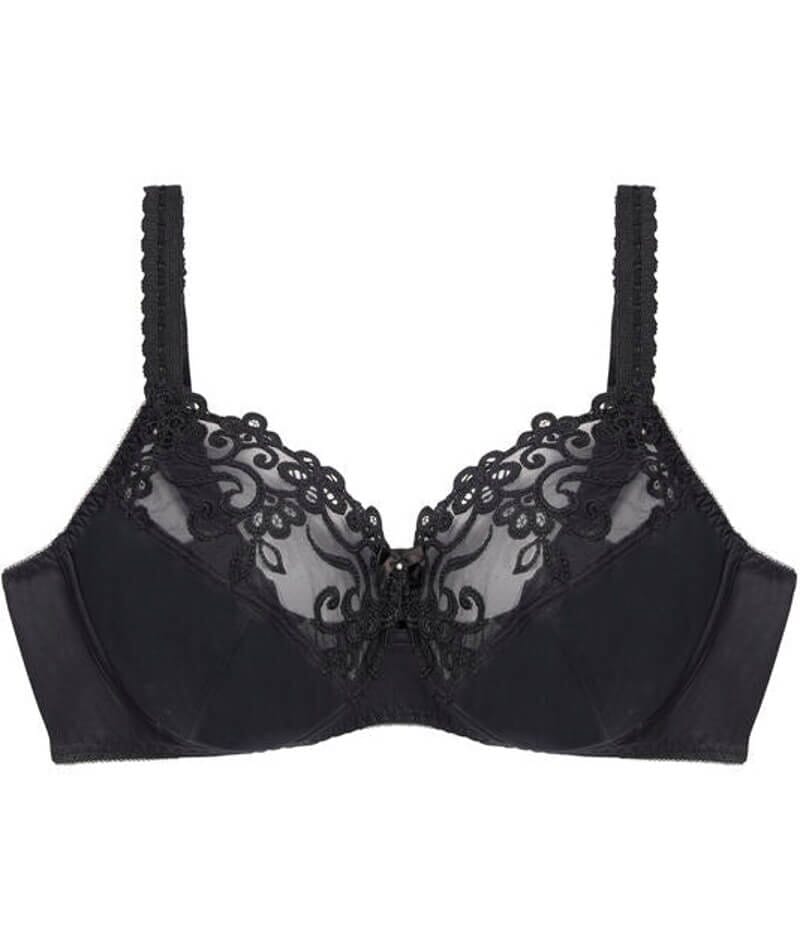 Fayreform Coral Underwire Bra - Black Bras