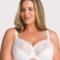 Fayreform Coral Underwire Bra - White - Curvy Bras