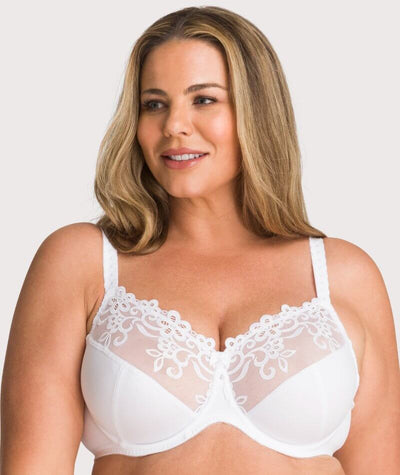 Fayreform Coral Underwire Bra - White Bras 32D