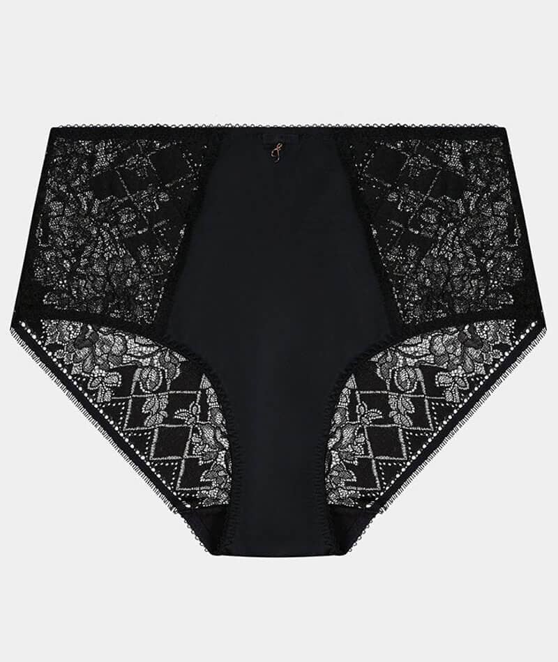 Fayreform Daring Full Brief - Black Knickers