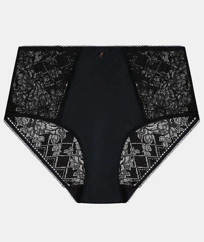 Fayreform Daring Full Brief - Black Knickers