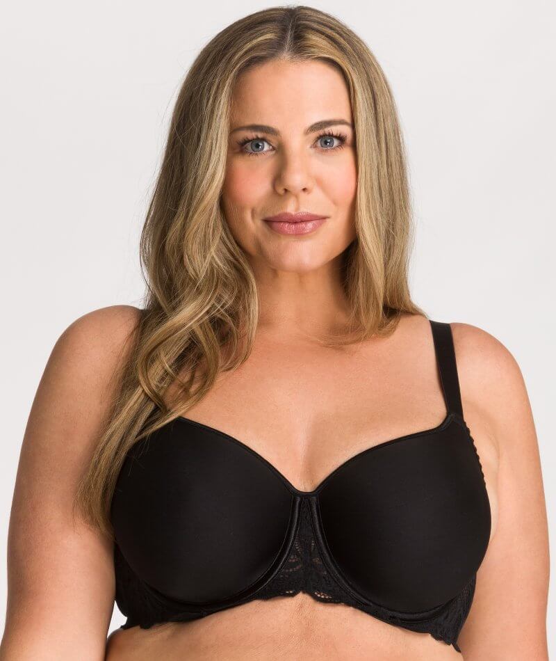 Fayreform Lace Perfect Contour Spacer Bra - Black Bras 32DD