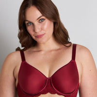 Fayreform Lace Perfect Contour Spacer Bra - Biking Red