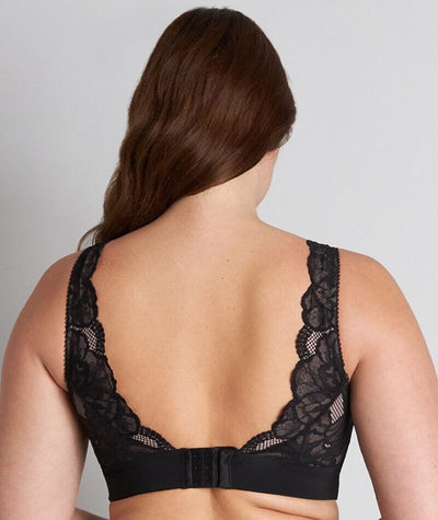 Fayreform Midnight Express Wire-Free Bra - Black Bras