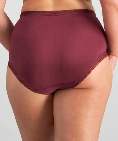 Fayreform Mysterious Full Brief - Windsor Wine Knickers