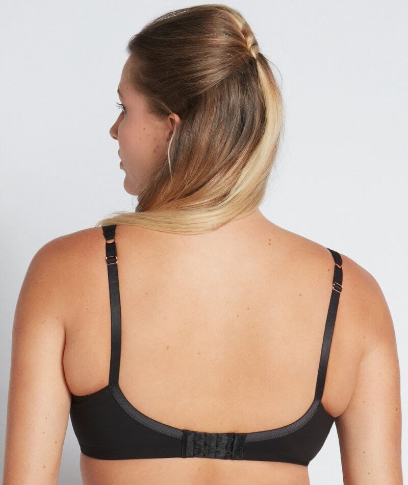 Fayreform The Minimalist Underwire Bra - Black - Curvy Bras