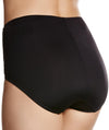 Jockey No Ride Up Microfibre and Lace Full Brief - Black Knickers
