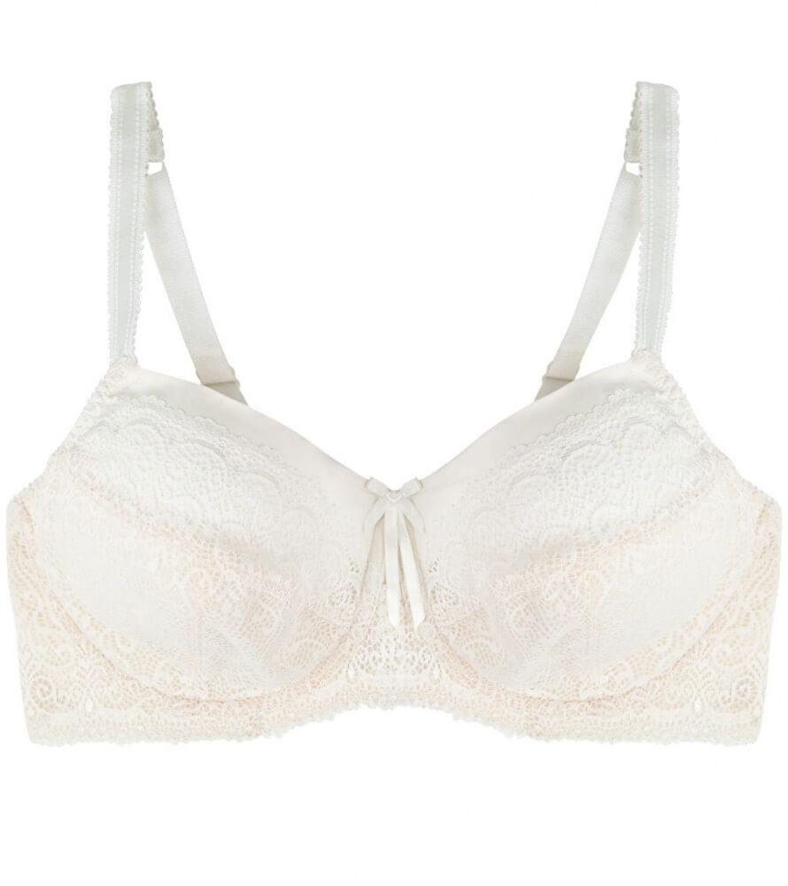Fayreform Delicate Lace Underwire Bra - Ivory/Cream Tan Bras