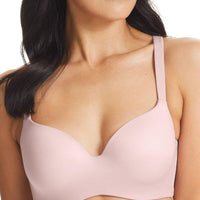 Finelines Memory Blessed Full Coverage Bra - Heather Mist Pink