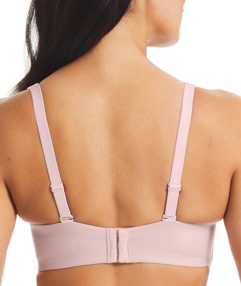 Finelines Memory Blessed Full Coverage Bra - Heather Mist Pink Bras