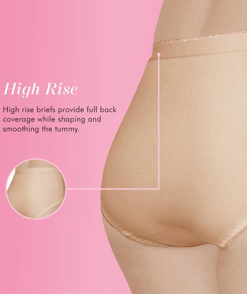 Form Flex® Single Medium Control Cotton Shaping Panty - Nude Shapewear