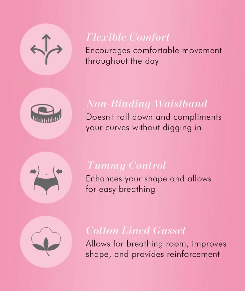 Form Flex® Single Medium Control Cotton Shaping Panty - Nude Shapewear