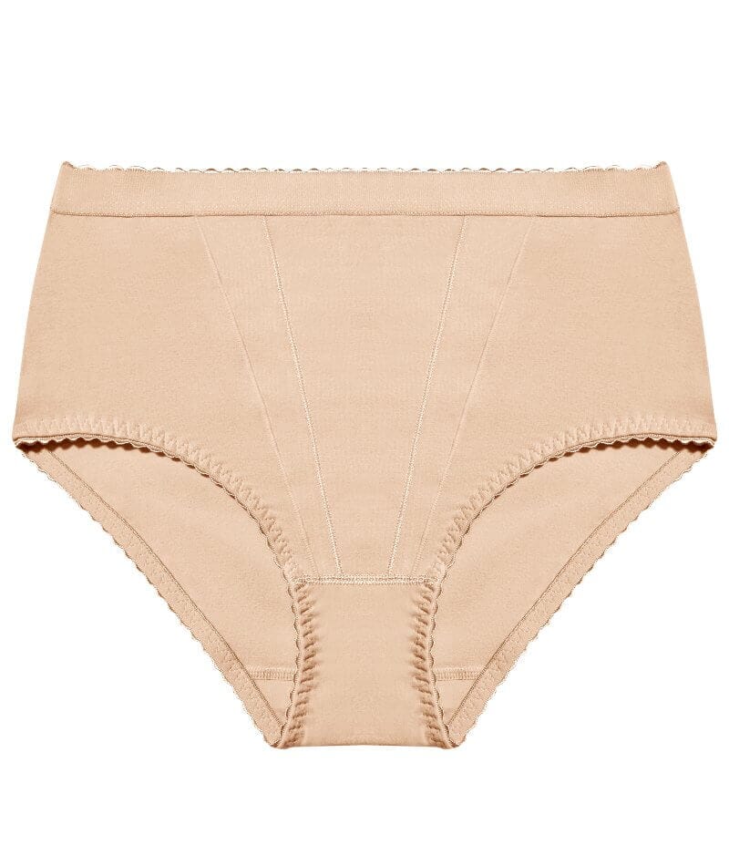 Form Flex® Single Medium Control Cotton Shaping Panty - Nude Shapewear