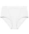 Form Flex® Single Medium Control Cotton Shaping Panty - White Shapewear