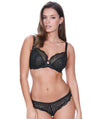 Freya Fancies Underwire Plunge Bra - Black Bras