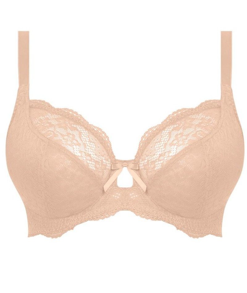 Freya Fancies Underwire Plunge Bra - Natural Beige Bras