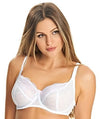 Freya Fancies Underwired Balcony Bra - White Bras 28J White