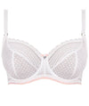 Freya Daisy Lace Underwire Balcony K Cup Bra - White Bras