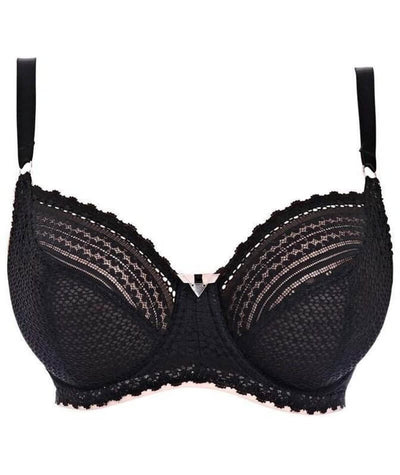 Freya Daisy Lace Underwire Balcony K Cup Bra - Noir Bras