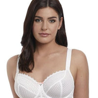 Freya Daisy Lace Underwire Balcony K Cup Bra - White