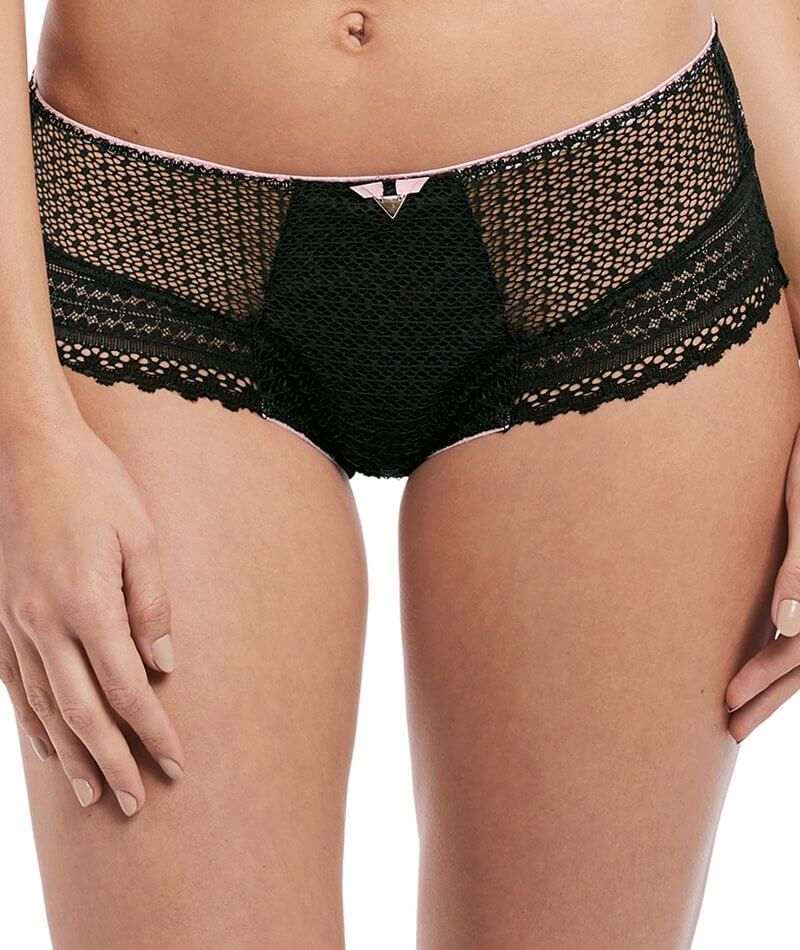 Freya Daisy Lace Short - Noir Knickers XS Noir 