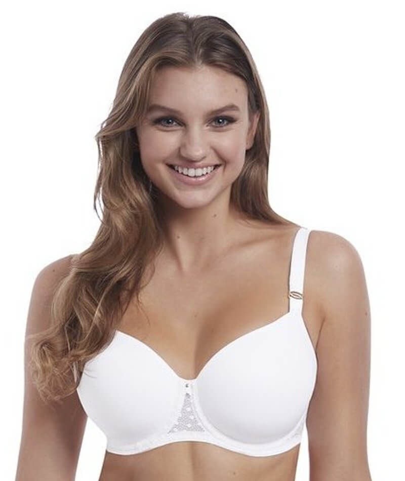 Freya Starlight Underwire Moulded Bra - White Bras 28D White 