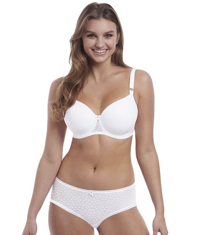 Freya Starlight Balcony Underwire Bra - White Bras
