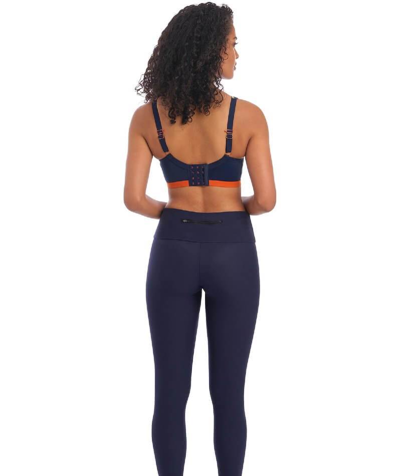 Freya Active Dynamic Wire-free Sports Bra - Navy Spice Bras