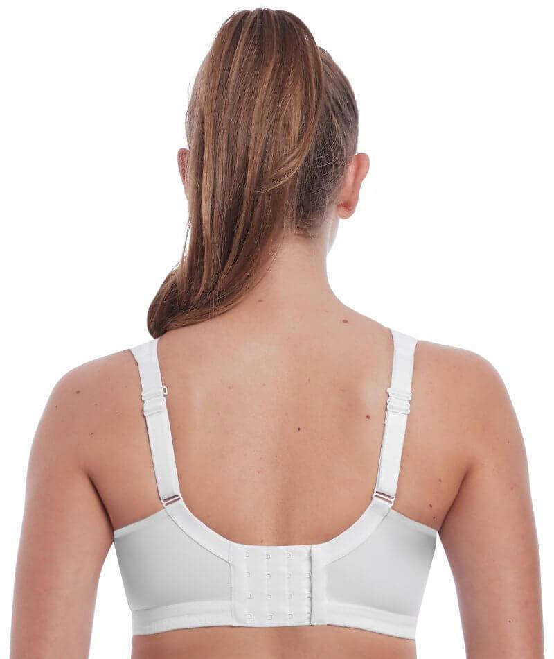 Freya Active Dynamic Wire free Sports Bra White Curvy Bras