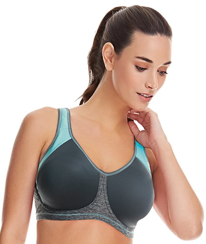 Freya Active Sonic Underwired Moulded Spacer Sports Bra - Carbon Bras 