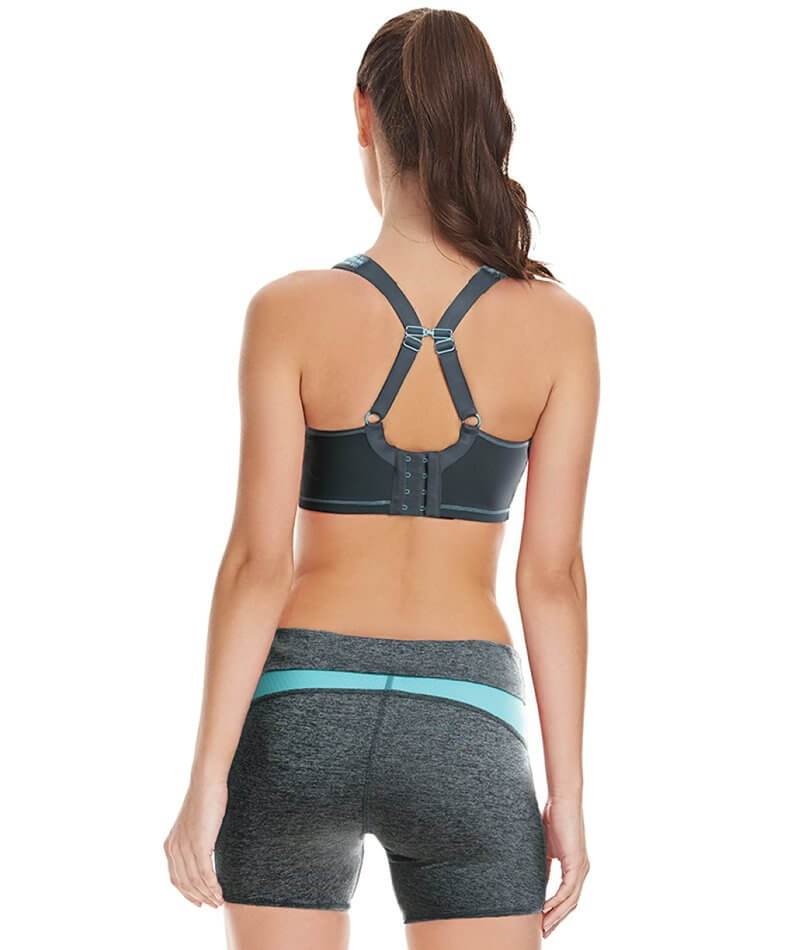 Freya Active Sonic Underwired Moulded Spacer Sports Bra - Carbon