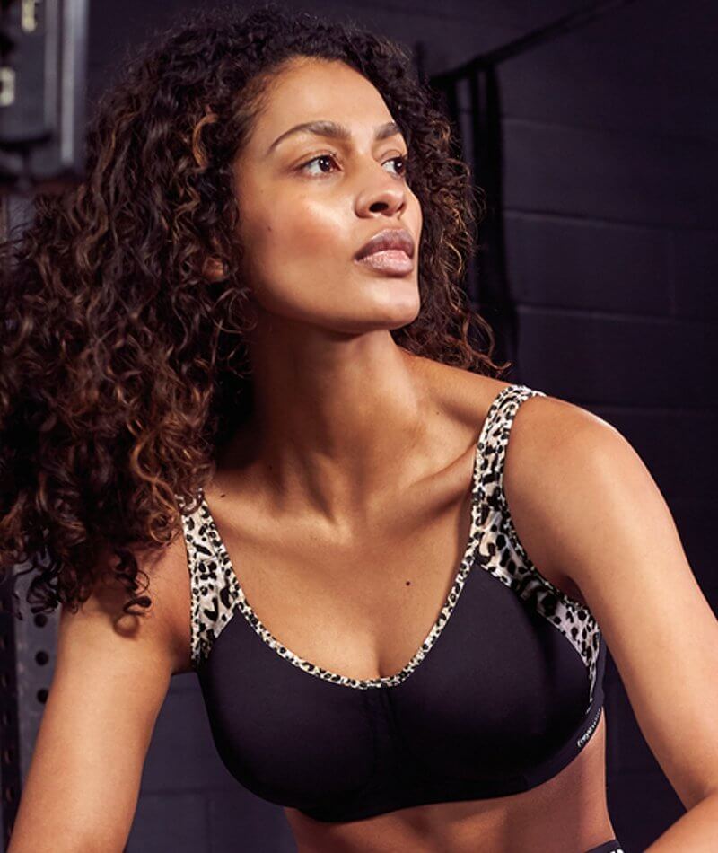 Freya Active Sonic Underwired Moulded Sports Bra - Pure Leopard
