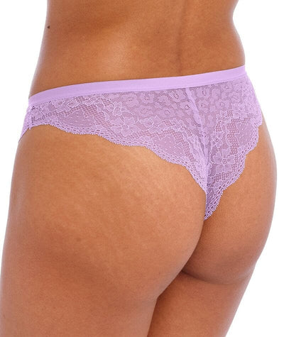 Freya Fancies Brazilian Brief - Purple Rose Knickers