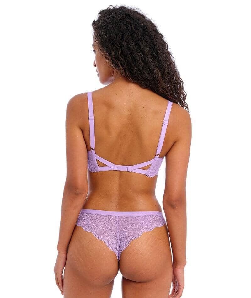 Freya Fancies Underwired Plunge Bra - Purple Rose Bras