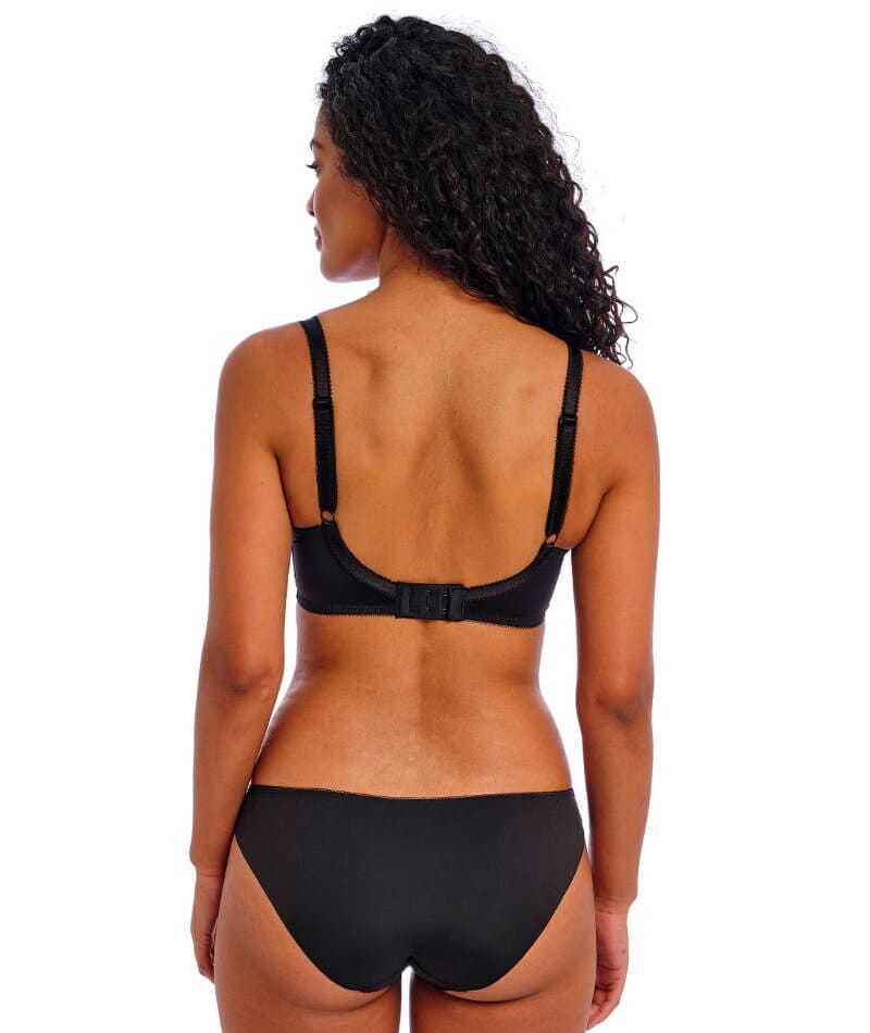 Freya Hallie Underwire Plunge Bra - Black Bras