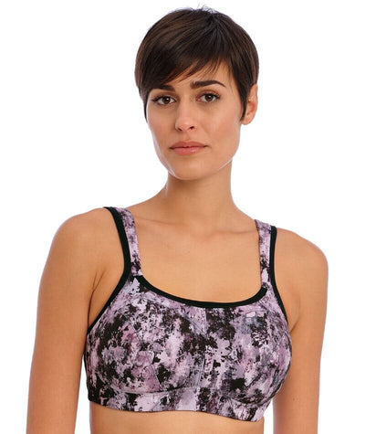 Champion Womens Spot Comfort Sports Bra, 38DDD, Wildberry