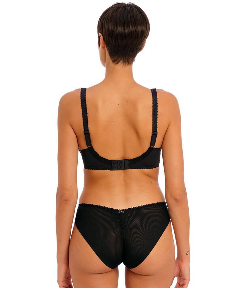 Freya Rose Blossom Brief - Black Knickers