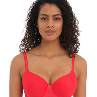 Freya Signature Underwired Moulded Spacer Bra - Chili Red