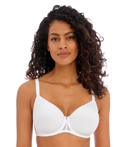 Freya Signature Underwired Moulded Spacer Bra - White Bras