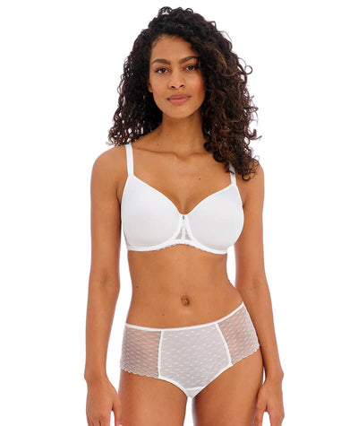 Freya Signature Underwired Moulded Spacer Bra - White Bras