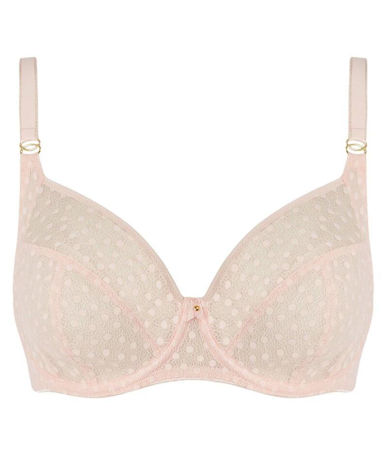 Freya Starlight Underwired D-G Cup Side Support Bra - Rosewater - Curvy Bras