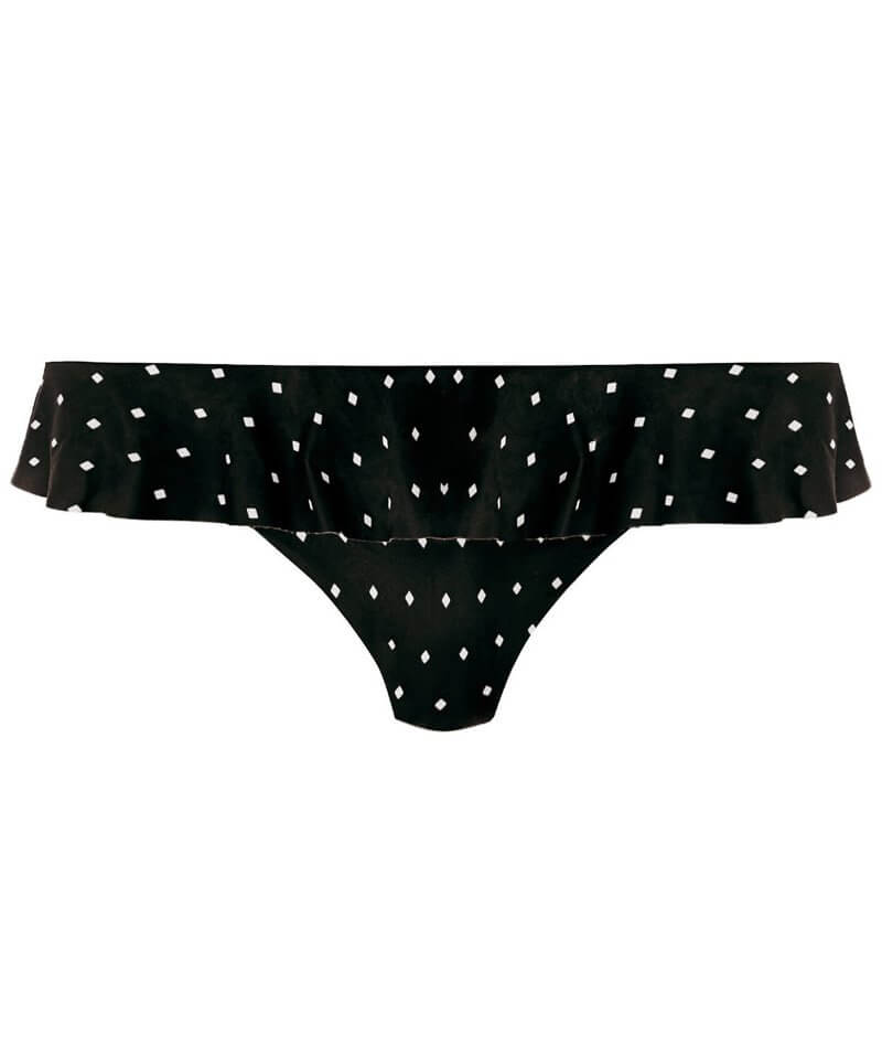 Freya Swim Jewel Cove Italini With Frill - Black Swim