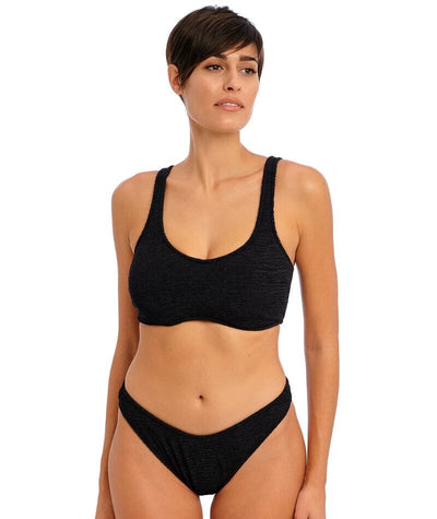 Freya Swim Ibiza Waves Underwire Bralette Bikini Top - Black Swim