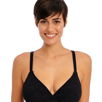 Freya Swim Ibiza Waves Underwire Plunge Bikini Top - Black