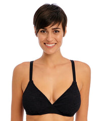 Freya Swim Ibiza Waves Underwire Plunge Bikini Top - Black