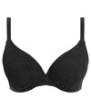 Freya Swim Ibiza Waves Underwire Plunge Bikini Top - Black Swim