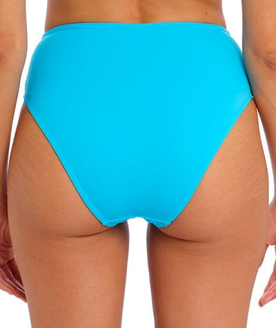 Freya Swim Jewel Cove High Waist Brief - Plain Turquoise Swim